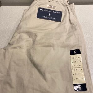 Mens Polo Ralph Lauren Khaki Pants